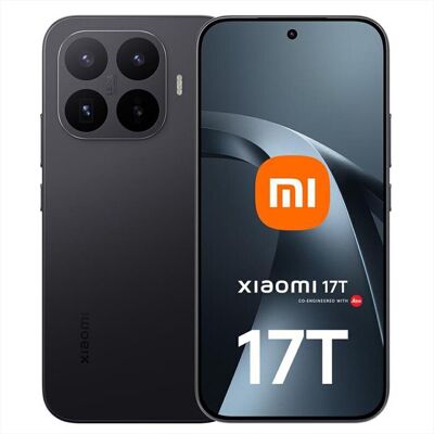 Xiaomi 17T 12+256GB 6.59" 5G Black DS ITA Xiaomi 17T 12+256GB 6.59" 5G Black DS ITA