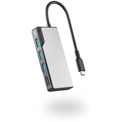 Alogic Fusion Core USB-C 5-Port Hub Space Gray Alogic Fusion Core USB-C 5-Port Hub Space Gray