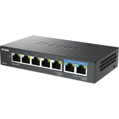 D-Link DMS-107/E Multi-Gigabit Unmanaged Switch D-Link DMS-107/E Multi-Gigabit Unmanaged Switch