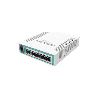 Mikrotik CRS106-1C-5S network switch Gigabit Ethernet (10/100/1000) Power over Ethernet (PoE) White Mikrotik CRS106-1C-5S network switch Gigabit Ethernet (10/100/1000) Power over Ethernet (PoE) White