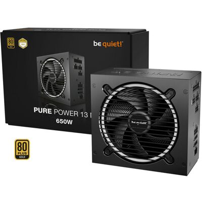 Be Quiet Pure Power 13 M 650W τροφοδοτικό (μαύρο) Be Quiet Pure Power 13 M 650W τροφοδοτικό (μαύρο)