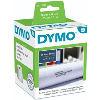 Διεύθυνση Ετικέτες Dymo Large 99012 89mm x 36mm Διεύθυνση Ετικέτες Dymo Large 99012 89mm x 36mm