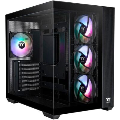 Thermaltake View 380 TG ARGB Μαύρο Thermaltake View 380 TG ARGB Μαύρο