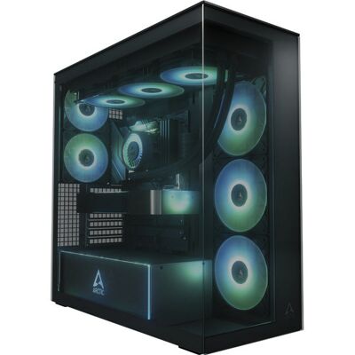 Arctic Xtender VG (schwarz (matt), Tempered Glass x 2 (getönt)) Arctic Xtender VG (schwarz (matt), Tempered Glass x 2 (getönt))