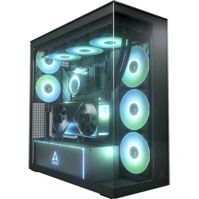 Arctic Xtender VG Mirrow (schwarz, Tempered Glass x 2 (verspiegelt)) Arctic Xtender VG Mirrow (schwarz, Tempered Glass x 2 (verspiegelt))