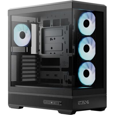 Aerocool P500B Digi-BK-v1 (Black, Tempered Glass x 2) Aerocool P500B Digi-BK-v1 (Black, Tempered Glass x 2)