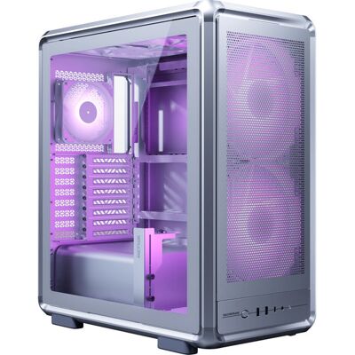 Cooler Master Masterframe 500 Mesh ARGB (ασημί, Γυαλί Tempered) Cooler Master Masterframe 500 Mesh ARGB (ασημί, Γυαλί Tempered)