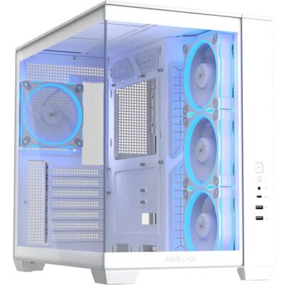 Asus A32 PLUS ARGB (weiß, Tempered Glass x 2) Asus A32 PLUS ARGB (weiß, Tempered Glass x 2)