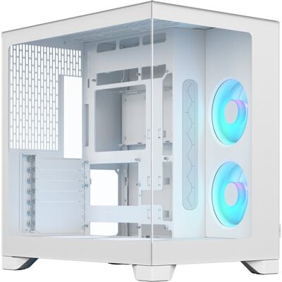 Fractal Design Pop 2 Vision RGB (White, Panoramic Glass) Fractal Design Pop 2 Vision RGB (White, Panoramic Glass)