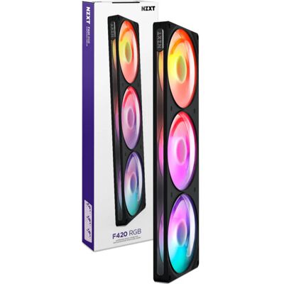 NZXT F420 RGB (black, 420 mm) NZXT F420 RGB (black, 420 mm)