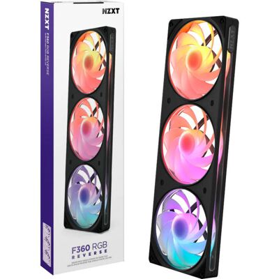 NZXT F360 RGB (Black, Reverse, 360 mm) NZXT F360 RGB (Black, Reverse, 360 mm)