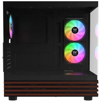 Thermaltake View 270 Plus WS ARGB (schwarz/holz, Tempered Glass x 2, Holz-Struktur) Thermaltake View 270 Plus WS ARGB (schwarz/holz, Tempered Glass x 2, Holz-Struktur)