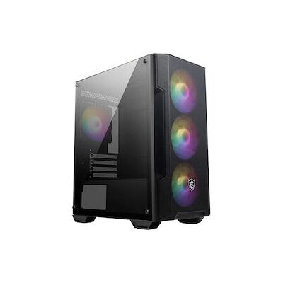 MSI MAG Forge M100A Micro Tower Black, Transparent MSI MAG Forge M100A Micro Tower Black, Transparent