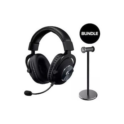 Logitech G PRO X Gaming Headset with Stand, Black Logitech G PRO X Gaming Headset with Stand, Black