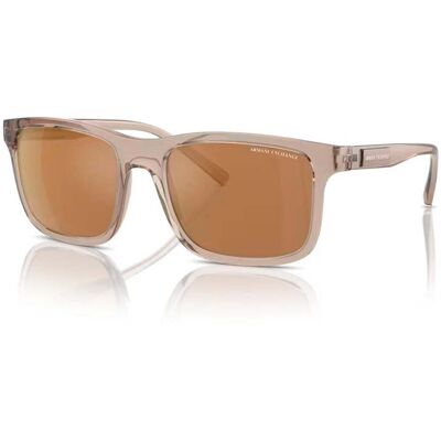 Giorgio Armani Exchange Men's Sunglasses AX4145S83445A, Dimensions (Lens/Bridge/Temple): 57/19/145 mm, Brown Color Giorgio Armani Exchange Men's Sunglasses AX4145S83445A, Dimensions (Lens/Bridge/Temple): 57/19/145 mm, Brown Color