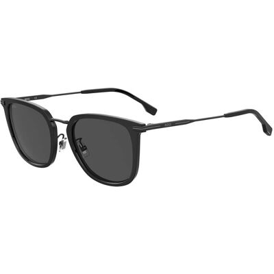 Man Sunglasses BOSS1562FSK80 — 56/21/145 mm, Acetate, Black Man Sunglasses BOSS1562FSK80 — 56/21/145 mm, Acetate, Black