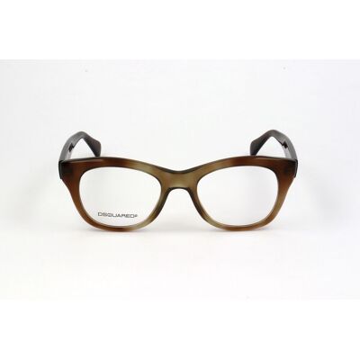 Eyeglasses Dsquared2 Unisex DQ5106-55 (Lens/Bridge/Temple) 49/19/145 mm Eyeglasses Dsquared2 Unisex DQ5106-55 (Lens/Bridge/Temple) 49/19/145 mm