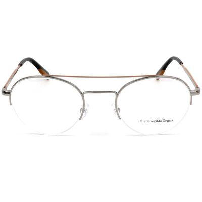 Ermenegildo Zegna Men Eyeglasses EZ5131-14 — Metal Frame, Grey, 51/22/145 mm Ermenegildo Zegna Men Eyeglasses EZ5131-14 — Metal Frame, Grey, 51/22/145 mm