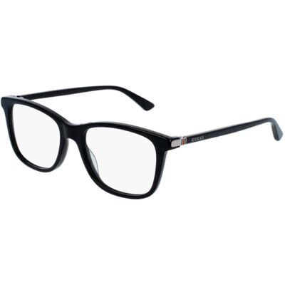 Gucci Men's Eyeglasses GG0018O-005 with 54/18/140 mm Lens, Bridge, and Temple Dimensions Gucci Men's Eyeglasses GG0018O-005 with 54/18/140 mm Lens, Bridge, and Temple Dimensions