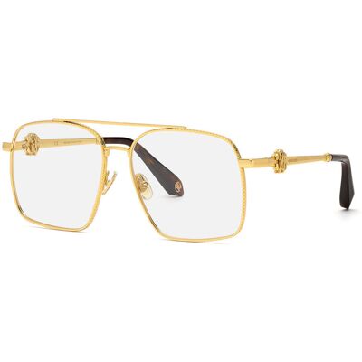 Roberto Cavalli Unisex Eyeglasses VRC028-580400 with Lens 58mm, Bridge 15mm, Temple 140mm 58/15/140 Roberto Cavalli Unisex Eyeglasses VRC028-580400 with Lens 58mm, Bridge 15mm, Temple 140mm 58/15/140