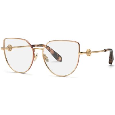 Roberto Cavalli Women's Eyeglasses VRC048-560323 - Lens 56mm, Bridge 16mm, Temple 145mm, Metal Frame in Pink 56/16/145 Roberto Cavalli Women's Eyeglasses VRC048-560323 - Lens 56mm, Bridge 16mm, Temple 145mm, Metal Frame in Pink 56/16/145