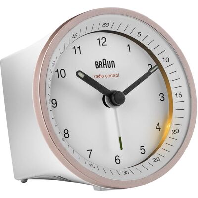 Braun BC 07 PW-DCF Ροζ/Λευκό Ξυπνητήρι Braun BC 07 PW-DCF Ροζ/Λευκό Ξυπνητήρι