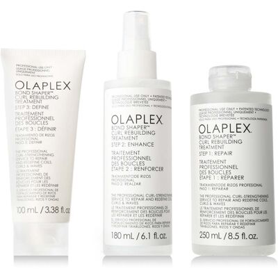 Σετ Θεραπείας Αναδόμησης Σγουρών Μαλλιών Olaplex Bond Shaper - Φροντίδα μαλλιών Σετ Θεραπείας Αναδόμησης Σγουρών Μαλλιών Olaplex Bond Shaper - Φροντίδα μαλλιών