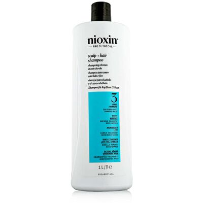 Σαμπουάν Nioxin System 3 για λεπτά, χημικά επεξεργασμένα μαλλιά Σαμπουάν Nioxin System 3 για λεπτά, χημικά επεξεργασμένα μαλλιά