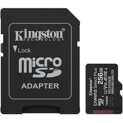 Kingston Canvas Select Plus 256 GB MicroSDXC Kingston Canvas Select Plus 256 GB MicroSDXC