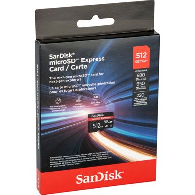 SanDisk microSD EXPRESS 512GB Switch 2 ready SanDisk microSD EXPRESS 512GB Switch 2 ready