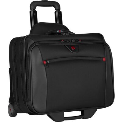 Wenger Potomac Laptop Trolley for Up to 15.4" Laptops, Black Wenger Potomac Laptop Trolley for Up to 15.4" Laptops, Black