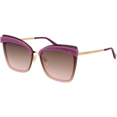 Ana Hickmann Women Sunglasses AH3177-6404E, Metal Frame, Purple Color, Lens/Bridge/Temple Dimensions: 64/13/140 mm Ana Hickmann Women Sunglasses AH3177-6404E, Metal Frame, Purple Color, Lens/Bridge/Temple Dimensions: 64/13/140 mm