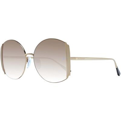 Ana Hickmann Women's Sunglasses AH3188-5704A – Lens 58 mm, Bridge 17 mm, Temple 145 mm, Metal Frame, Gold Color, Brown Lenses, Category 2 - Mirror & Gradient, 100% UVA & UVB Protection 58/17/145 Ana Hickmann Women's Sunglasses AH3188-5704A – Lens 58 mm, Bridge 17 mm, Temple 145 mm, Metal Frame, Gold Color, Brown Lenses, Category 2 - Mirror & Gradient, 100% UVA & UVB Protection 58/17/145
