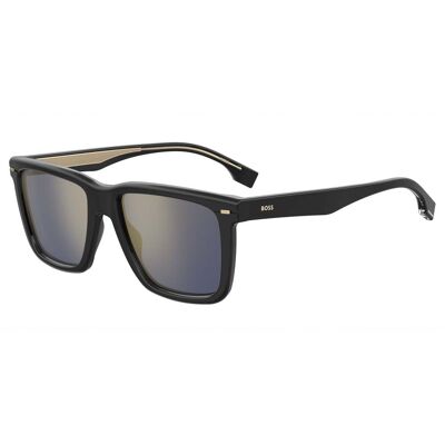 Man Sunglasses BOSS1317S807 — 55/18/145 mm, Acetate, Black, Category 3 Mirror Man Sunglasses BOSS1317S807 — 55/18/145 mm, Acetate, Black, Category 3 Mirror