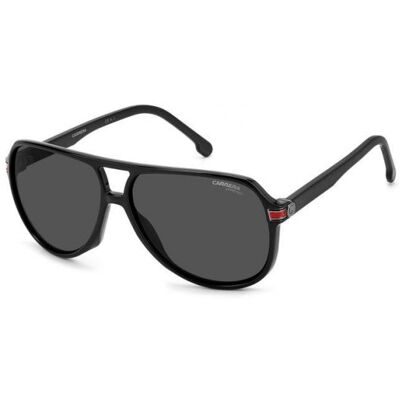 Carrera Unisex Sunglasses CARRERA1045S8 — 61/17/140 mm, Black Frame, Grey Lenses Carrera Unisex Sunglasses CARRERA1045S8 — 61/17/140 mm, Black Frame, Grey Lenses