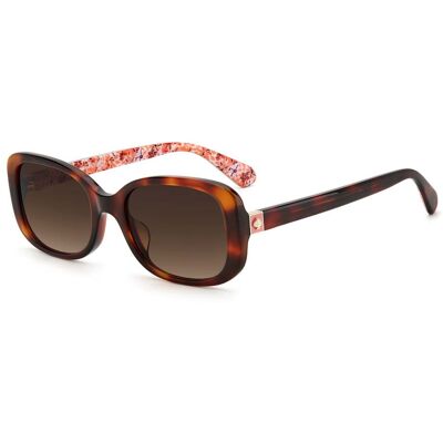 Kate Spade Women's Sunglasses DIONNAS086F2H, Acetate Frame, Brown, Lens/Bridge/Temple Dimensions: 52/17/140 mm Kate Spade Women's Sunglasses DIONNAS086F2H, Acetate Frame, Brown, Lens/Bridge/Temple Dimensions: 52/17/140 mm