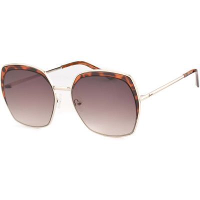 Guess Women's Sunglasses GF0410-5932F with Metal Frame, Lens/Bridge/Temple Dimensions 59/18/145 mm, Golden Color, Brown Gradient Lenses Category 3 Guess Women's Sunglasses GF0410-5932F with Metal Frame, Lens/Bridge/Temple Dimensions 59/18/145 mm, Golden Color, Brown Gradient Lenses Category 3