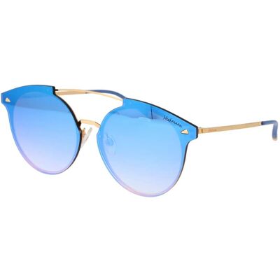 Ana Hickmann Women's Sunglasses HI3060-6804G, 68/13/145 mm (Lens/Bridge/Temple), Blue Metal Frame with Brown Gradient Lenses, Category 2 UV Protection Ana Hickmann Women's Sunglasses HI3060-6804G, 68/13/145 mm (Lens/Bridge/Temple), Blue Metal Frame with Brown Gradient Lenses, Category 2 UV Protection