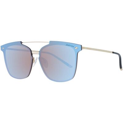 Ana Hickmann Women's Sunglasses HI3061-7004H, Metal Frame, Golden Color, Lens/Bridge/Temple Dimensions 70/11/145 mm, Blue Category 3 Mirrored & Gradient Lenses with 100% UVA & UVB Protection Ana Hickmann Women's Sunglasses HI3061-7004H, Metal Frame, Golden Color, Lens/Bridge/Temple Dimensions 70/11/145 mm, Blue Category 3 Mirrored & Gradient Lenses with 100% UVA & UVB Protection