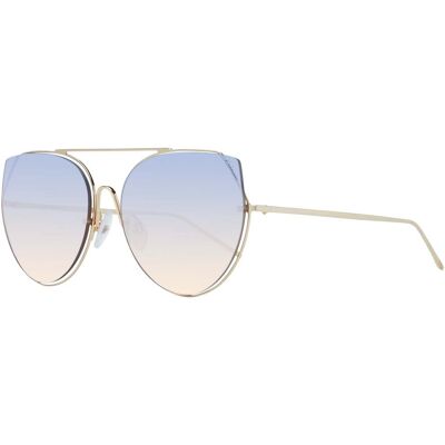 Ana Hickmann Women's Sunglasses HI3068-5804C, Metal Frame, Golden Color, Lens/Bridge/Temple Dimensions: 58/18/145 mm, Multicolored, Category 1 Degraded Lenses with 100% UVA & UVB Protection Ana Hickmann Women's Sunglasses HI3068-5804C, Metal Frame, Golden Color, Lens/Bridge/Temple Dimensions: 58/18/145 mm, Multicolored, Category 1 Degraded Lenses with 100% UVA & UVB Protection