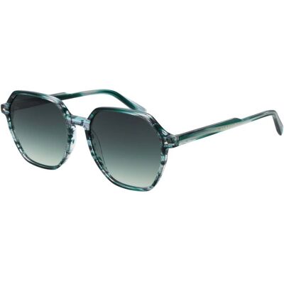 Ana Hickmann Women's Sunglasses HI9162-52E02 with 52mm Lenses, 18mm Bridge, 140mm Temples, Green Acetate Frame 52/18/140 Ana Hickmann Women's Sunglasses HI9162-52E02 with 52mm Lenses, 18mm Bridge, 140mm Temples, Green Acetate Frame 52/18/140