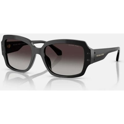 Michael Kors Women's Sunglasses MK2233B4004E2, Acetate Frame, Black, Lens/Bridge/Temple Dimensions: 55/18/140 mm, Grey Lenses, Category 3 UV Protection Michael Kors Women's Sunglasses MK2233B4004E2, Acetate Frame, Black, Lens/Bridge/Temple Dimensions: 55/18/140 mm, Grey Lenses, Category 3 UV Protection