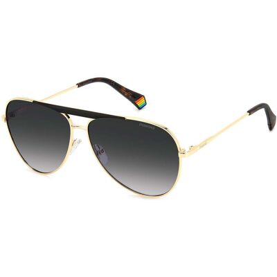 Polaroid Unisex Sunglasses PLD6200SXRHLG with 61/17/145 mm Lens, Bridge, and Temple Dimensions Polaroid Unisex Sunglasses PLD6200SXRHLG with 61/17/145 mm Lens, Bridge, and Temple Dimensions