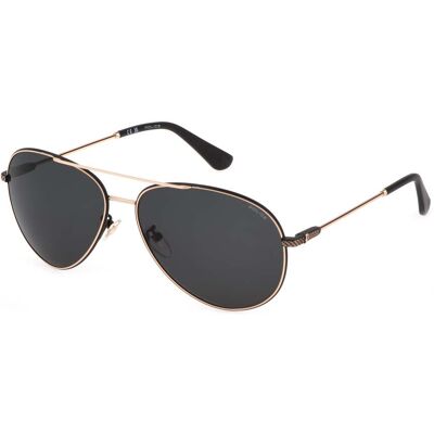 Police Unisex Sunglasses Model SPLL11-590302 with Lens 59 mm, Bridge 14 mm, Temple 140 mm 59/14/140 Police Unisex Sunglasses Model SPLL11-590302 with Lens 59 mm, Bridge 14 mm, Temple 140 mm 59/14/140