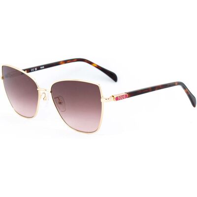 Tous Women's Sunglasses Model STO471-590300 - Lens 59mm / Bridge 16mm / Temple 140mm - Pink Acetate Frame with Brown Lenses 59/16/140 Tous Women's Sunglasses Model STO471-590300 - Lens 59mm / Bridge 16mm / Temple 140mm - Pink Acetate Frame with Brown Lenses 59/16/140