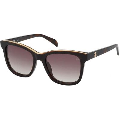 Tous Women Sunglasses STOB46V530752 with 53/18/140 mm Lens, Bridge, and Temple Dimensions, Brown Gradient Plastic Frame Tous Women Sunglasses STOB46V530752 with 53/18/140 mm Lens, Bridge, and Temple Dimensions, Brown Gradient Plastic Frame