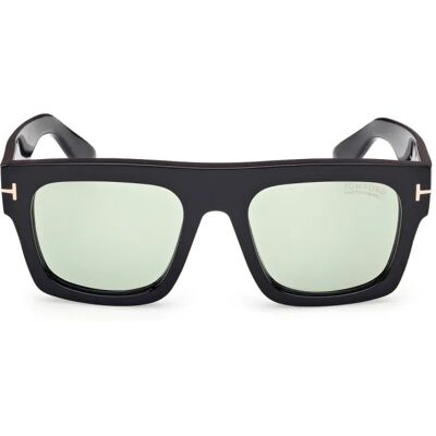 TOM FORD Fausto FT0711/01N/53-20-145 Sunglasses - Unisex Μαύρο - Πράσινο TOM FORD Fausto FT0711/01N/53-20-145 Sunglasses - Unisex Μαύρο - Πράσινο