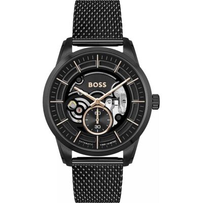 Watch Boss Man 1514035 (42MM) Black Watch Boss Man 1514035 (42MM) Black