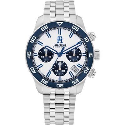 Tommy Hilfiger Men's Watch Model 1792157, 41MM Grey Stainless Steel Tommy Hilfiger Men's Watch Model 1792157, 41MM Grey Stainless Steel