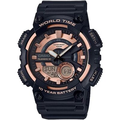 Watch Casio Man AEQ-110W-1A3 (52,2MM) Black Watch Casio Man AEQ-110W-1A3 (52,2MM) Black